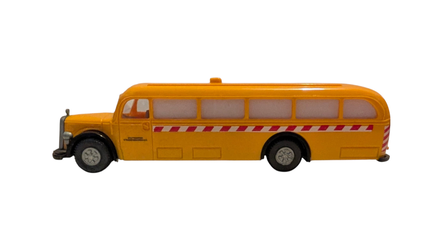 BREKINA Mercedes-Benz Oldtimer Linienbus Stuttgarter Straßenbahnen H0 1:87