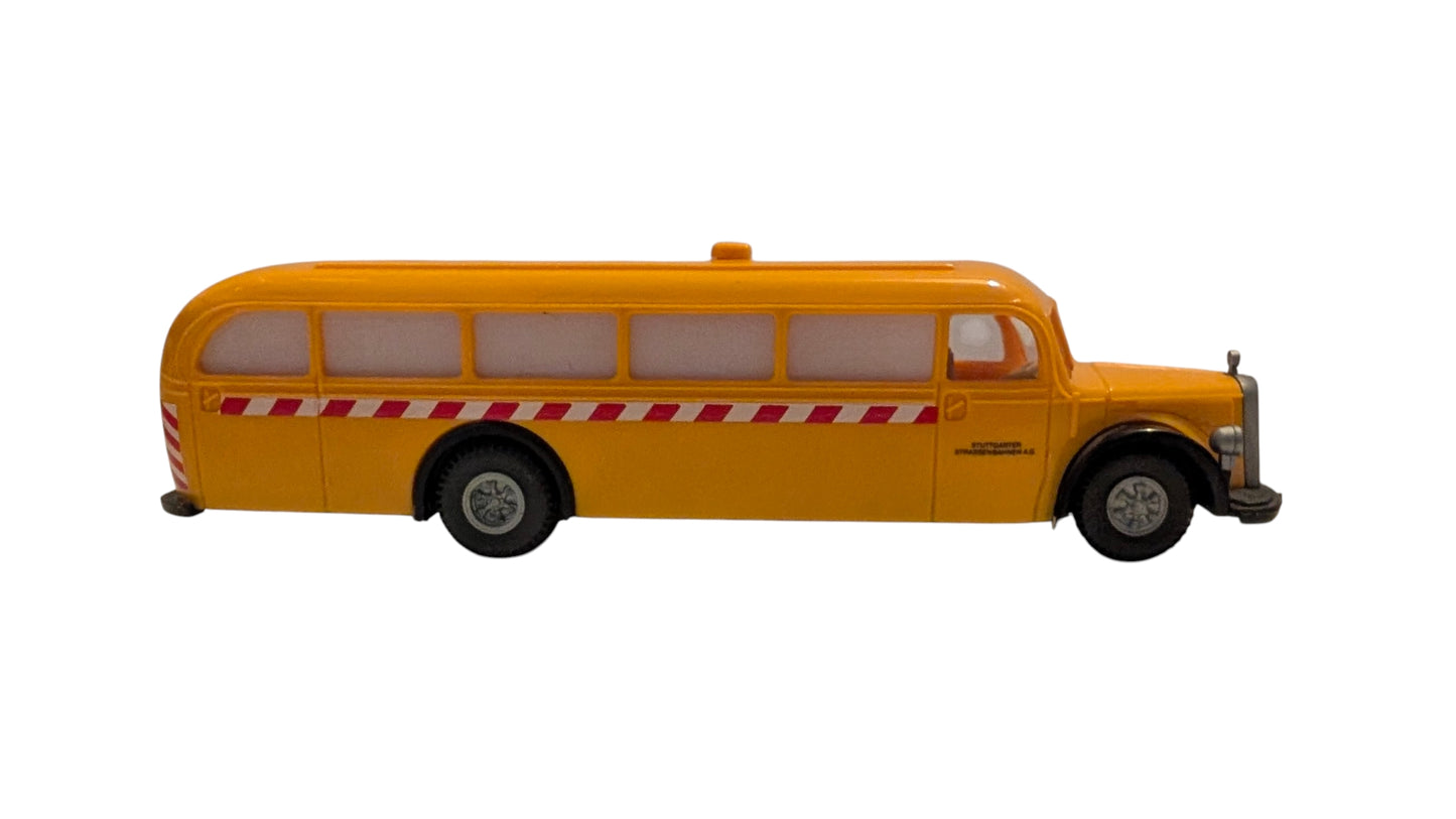 BREKINA Mercedes-Benz Oldtimer Linienbus Stuttgarter Straßenbahnen H0 1:87