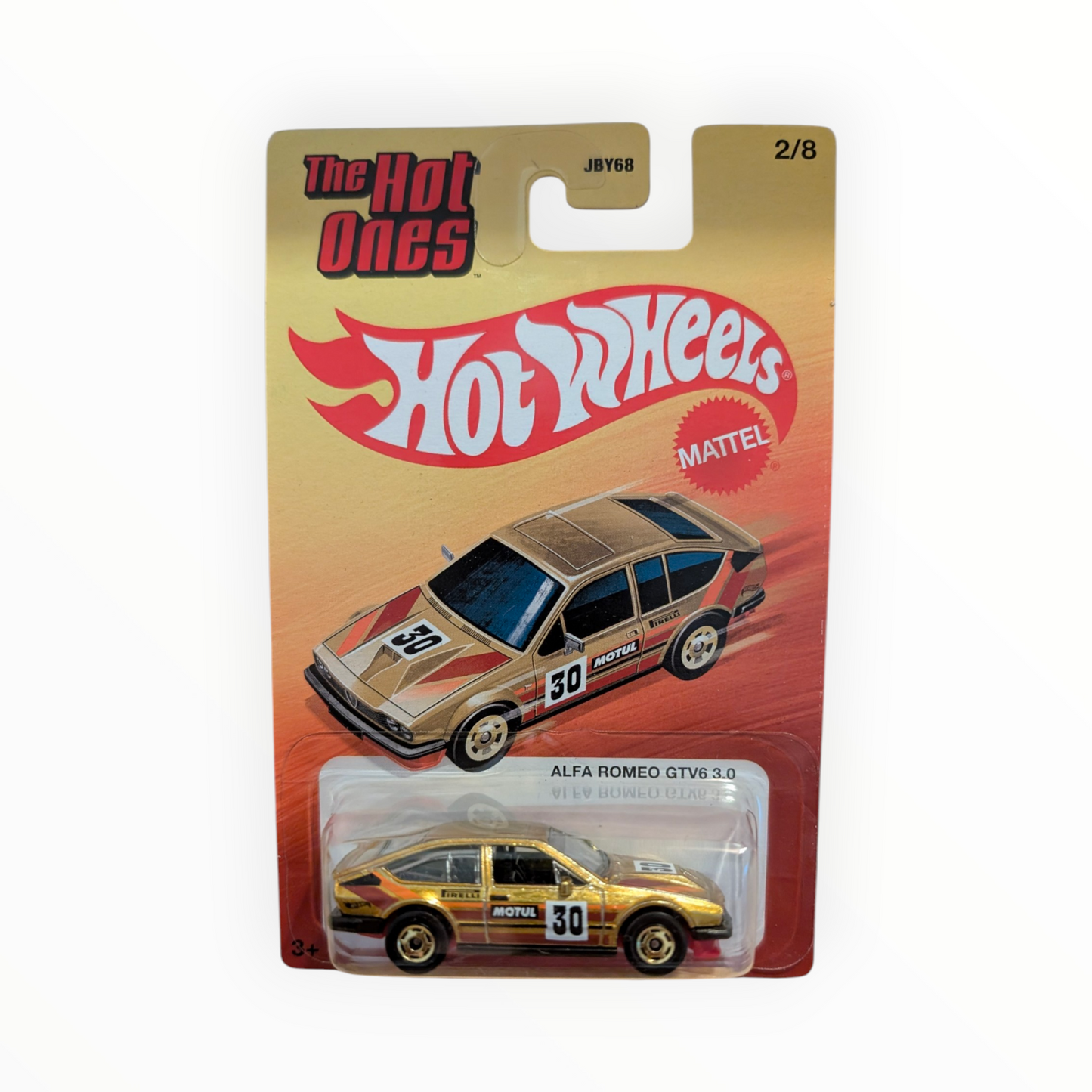 Hot Wheels The Hot Ones Alfa Romeo GTV6 3.0 Gold 2/8 | JBY68 | 1:64 | OVP