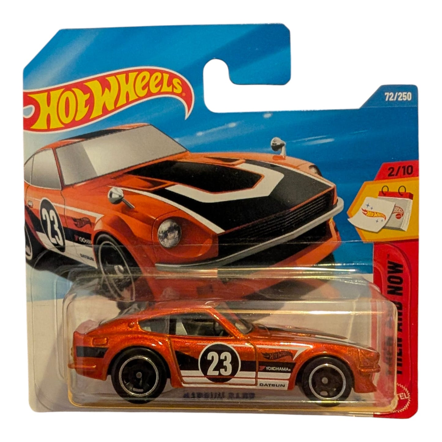 Datsun 240Z 1:64 – Voiture miniature Hot Wheels Diecast (Neuve & Scellée)
