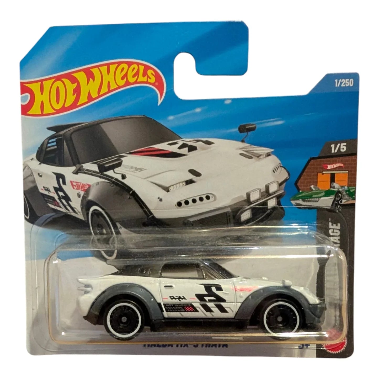 Mazda MX-5 Miata 1:64 – Hot Wheels Diecast Modellauto (Neu & OVP)