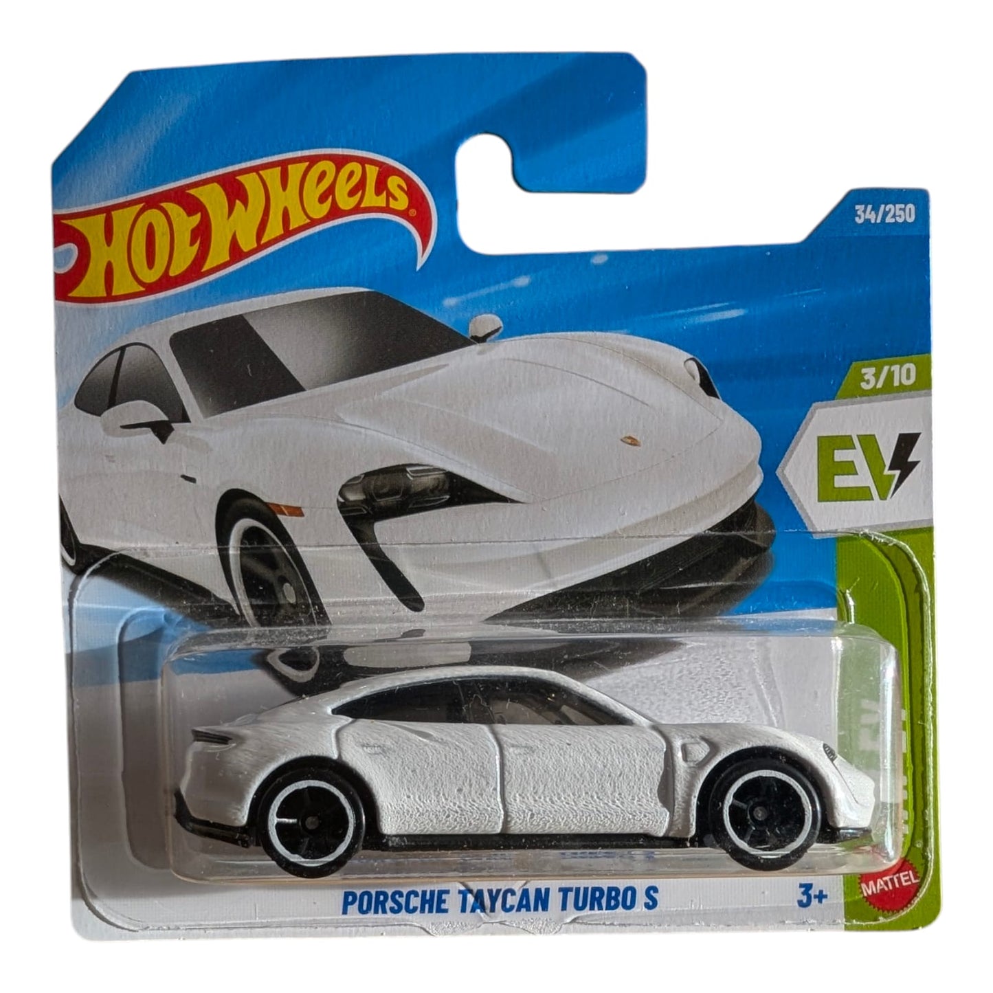 Porsche Taycan Turbo S 1:64 – Hot Wheels Diecast Modellauto (Neu & OVP)