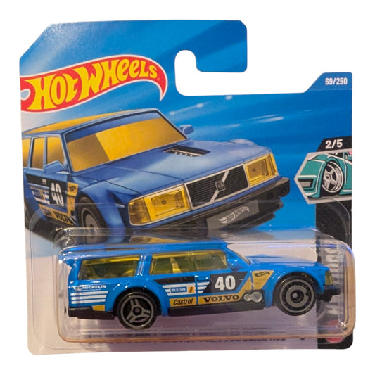 Volvo 240 Drift Wagon 1:64 – Hot Wheels Diecast Modellauto (Neu & OVP)