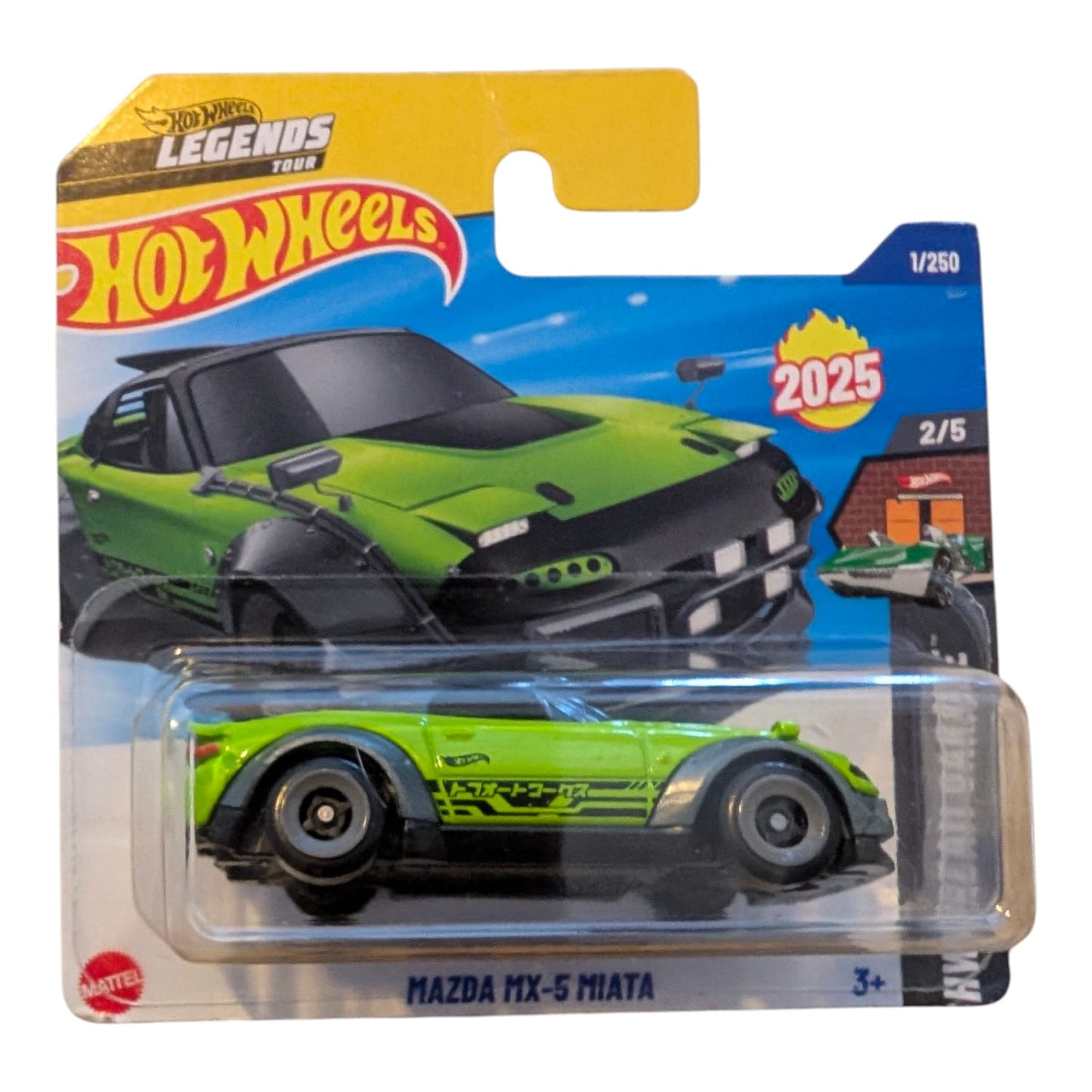 Mazda MX-5 Miata 1:64 – Hot Wheels Diecast Modellauto (Neu & OVP)