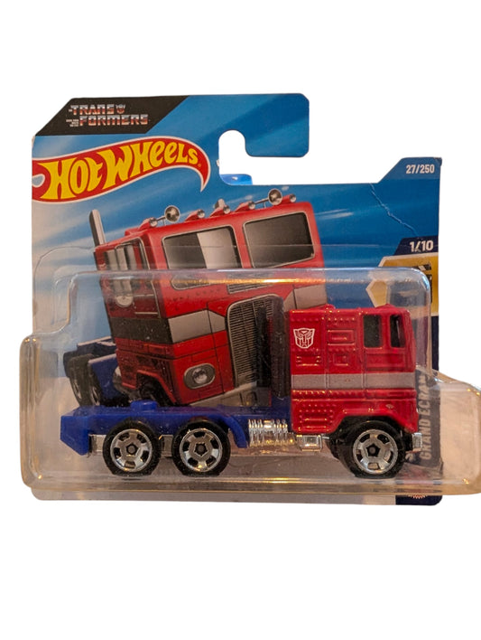 Optimus Prime 1:64 – Hot Wheels Diecast Modellauto (Neu & OVP)
