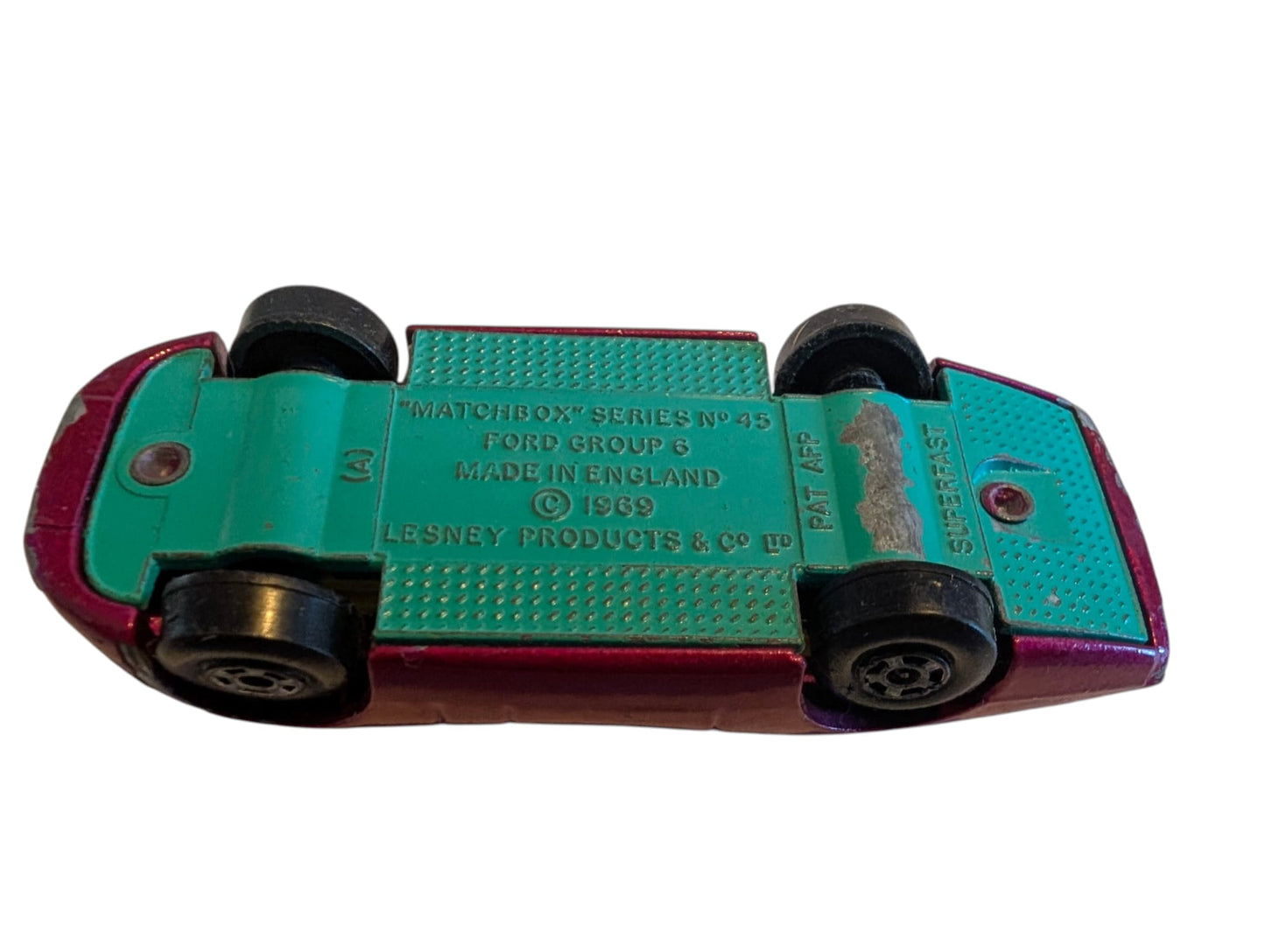 Ford Group 6 – Matchbox Series No. 45 by Lesney Diecast Modellauto 1969
