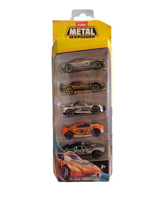 Metal Machines 5er Pack Geschenkset 1:64 – ZURU Diecast Modellauto