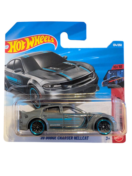 '20 Dodge Charger Hellcat 1:64 – Hot Wheels Diecast Modellauto (Neu & OVP)