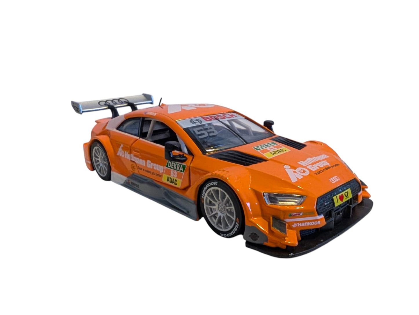 Audi RS 5 DTM 1:32 - Sound & Licht -  Rückzugsmotor Diecast Modellauto (NEU)