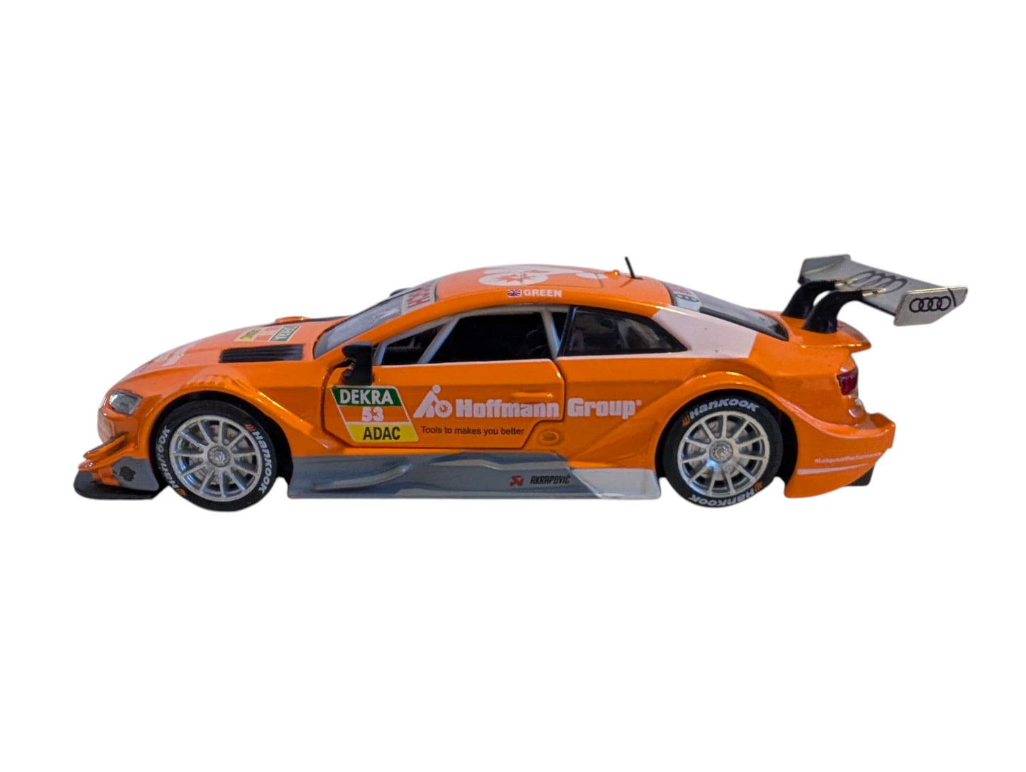 Audi RS 5 DTM 1:32 - Sound & Licht -  Rückzugsmotor Diecast Modellauto (NEU)