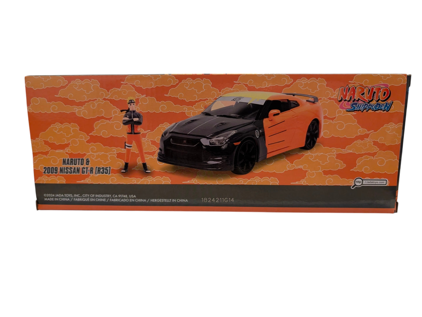 Jada Naruto Shippuden Nissan GT-R R35 1:24 mit Naruto Figur OVP Sammlermodell