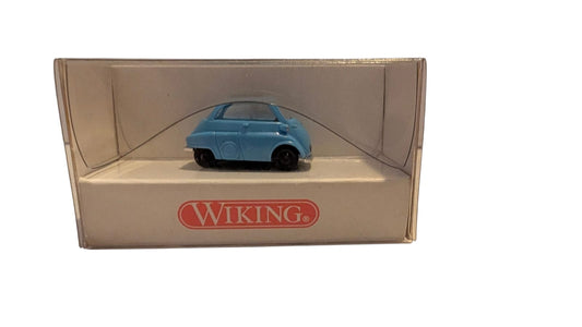 WIKING BMW Isetta Hellblau 1:87 H0 Klassiker Sammlermodell OVP