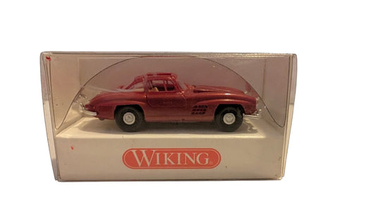 WIKING Mercedes-Benz 300 SL Coupé Rotmetallic 1:87 H0 Sammlermodell OVP