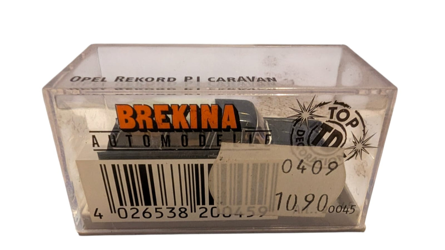 Brekina Opel Rekord P1 Caravan Dunkelblau 1:87 H0 Art. 20045 mit OVP