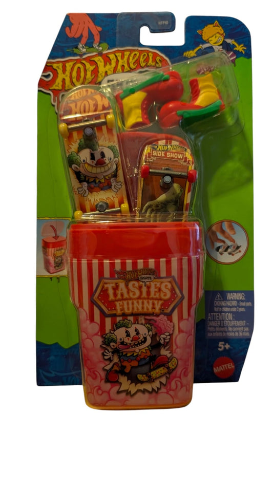 Hot Wheels Fingerboards Tastes Funny Skate Set mit Zubehör – Mattel Finger Skateboards OVP