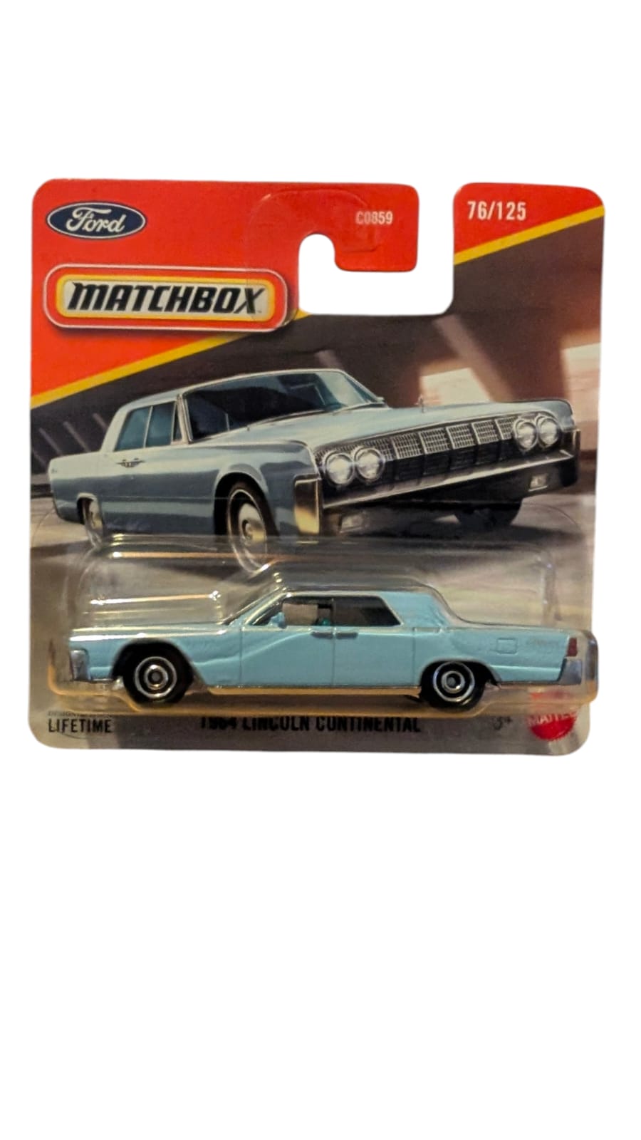 Matchbox 1964 Lincoln Continental Blau #76/125 Ford Sammlermodell OVP