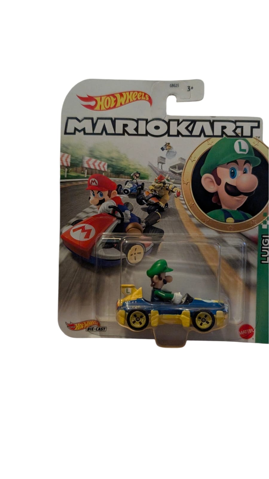 Hot Wheels Mario Kart Luigi Kart Nintendo Die-Cast Modell OVP
