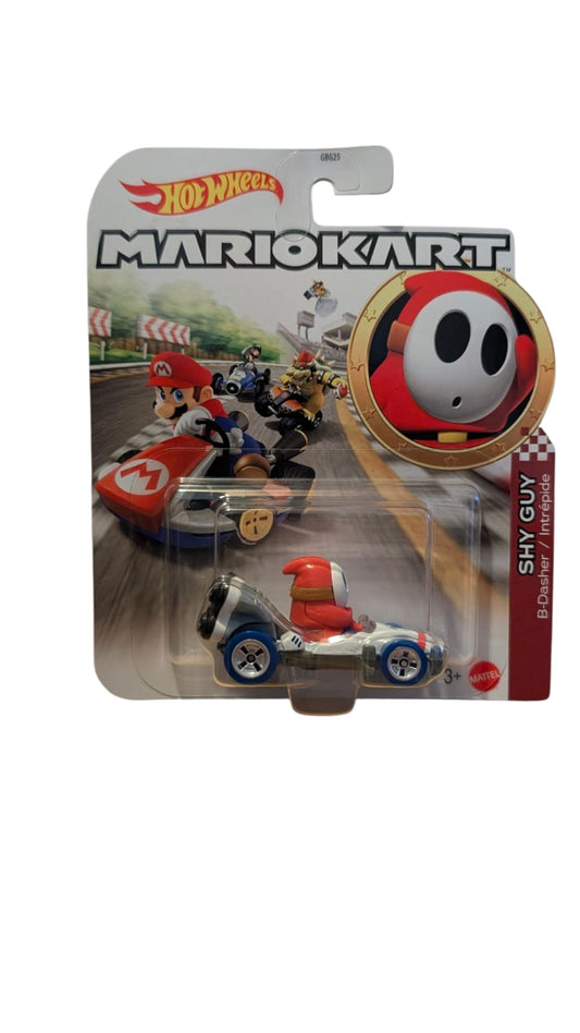 Hot Wheels Mario Kart Shy Guy B-Dasher / Intrepide Nintendo OVP