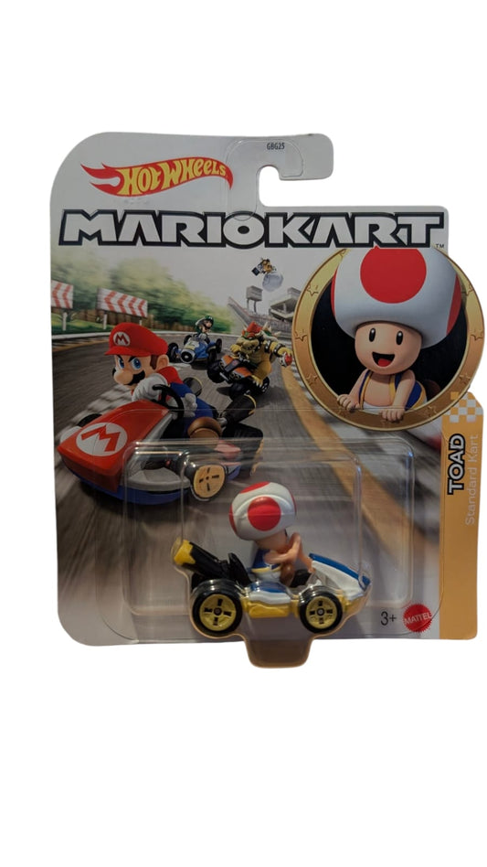 Hot Wheels Mario Kart Toad Standard Kart Nintendo Die-Cast OVP
