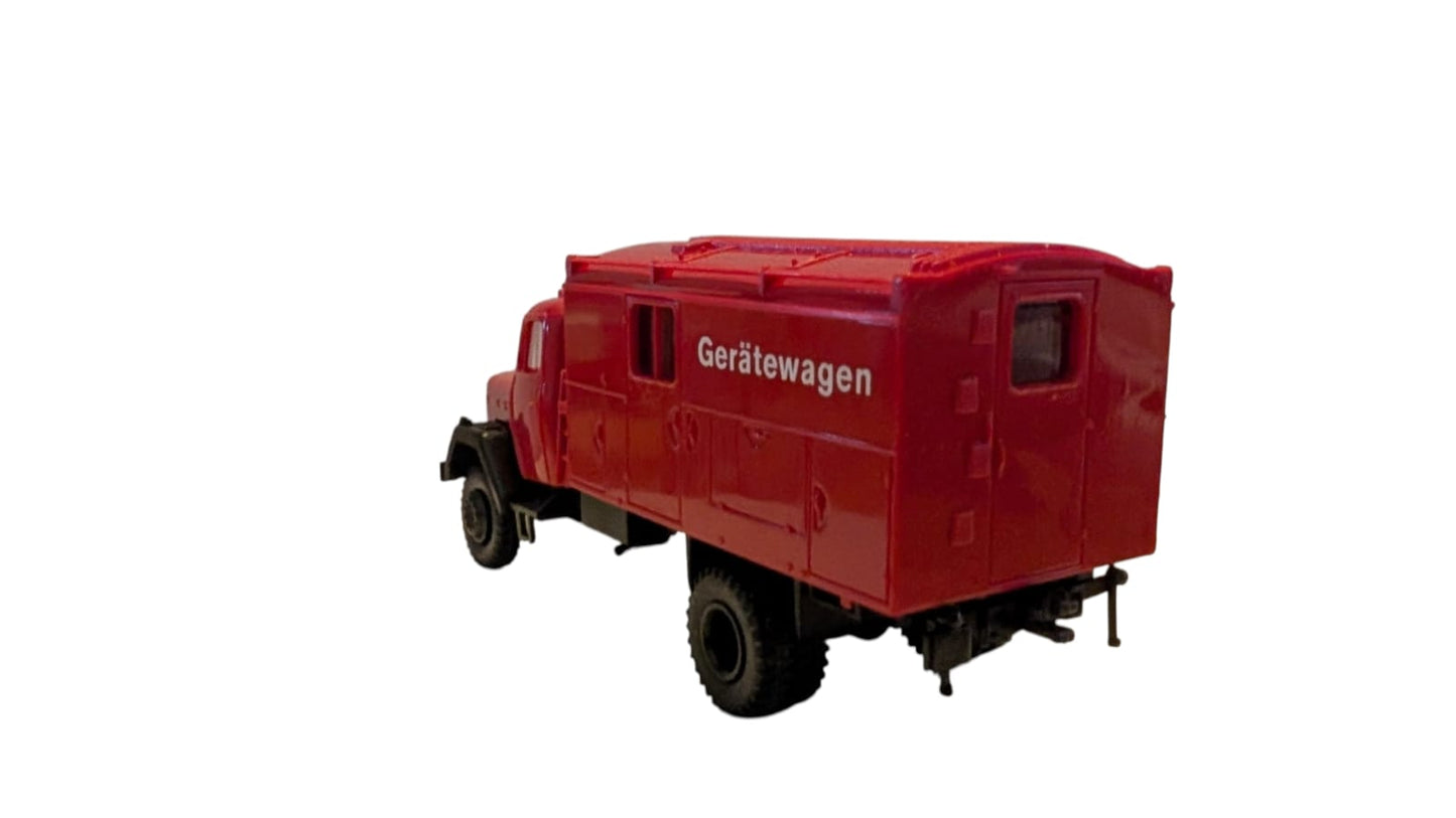 Brekina Magirus-Deutz 120 A GKW FW – Feuerwehr-Gerätekraftwagen – H0 1:87 – mit Originalverpackung