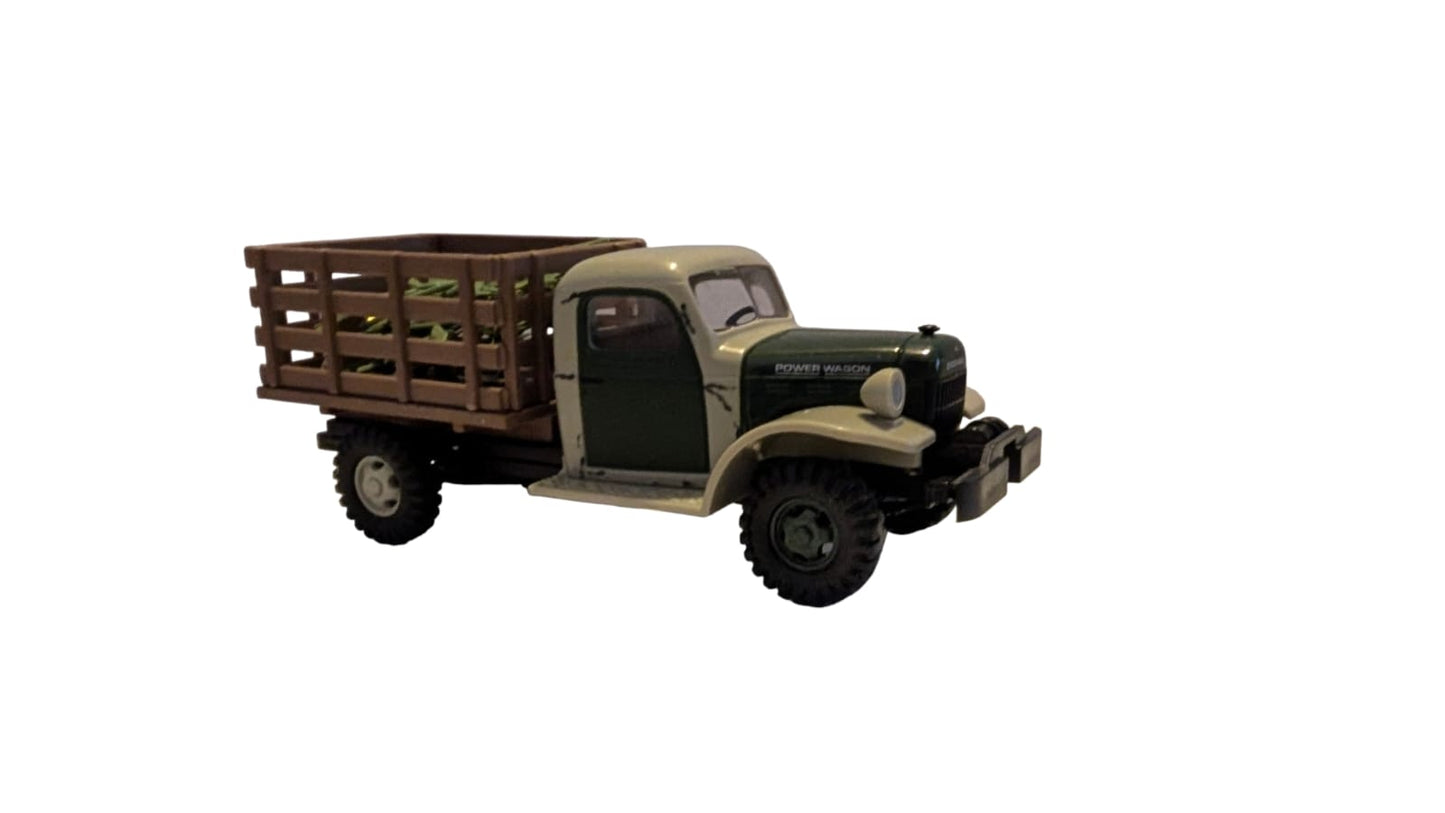 Busch Automodelle 44006 Dodge Power Wagon „Landwirt“ – H0 1:87 – mit Originalverpackung