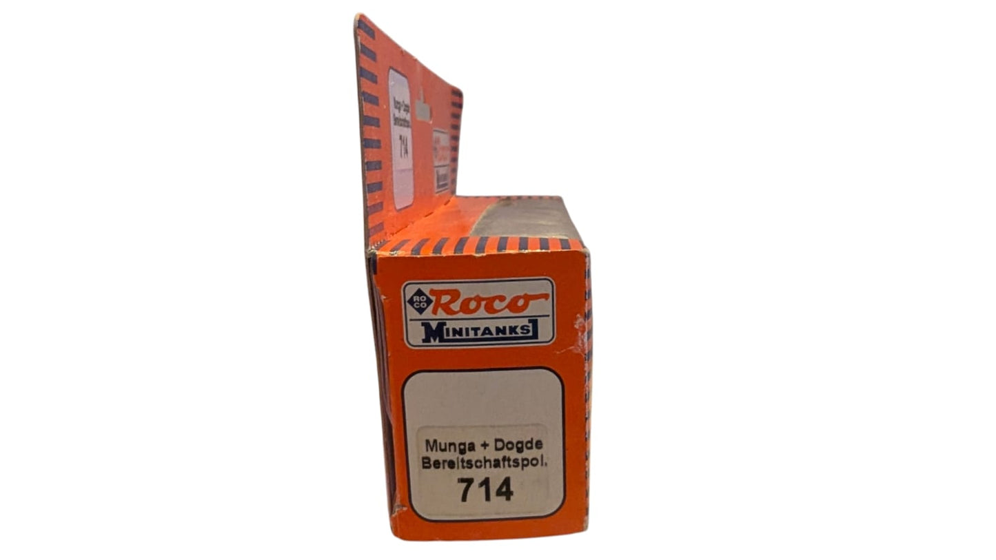 Roco Minitanks 714 DKW Munga & Dodge M37 Bereitschaftspolizei – H0 1:87 – mit Originalverpackung