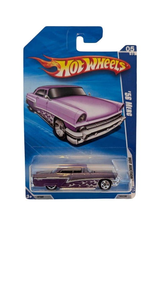 Hot Wheels '56 Merc Hot Auction 05/10 Mercury Custom US Import Long Card OVP