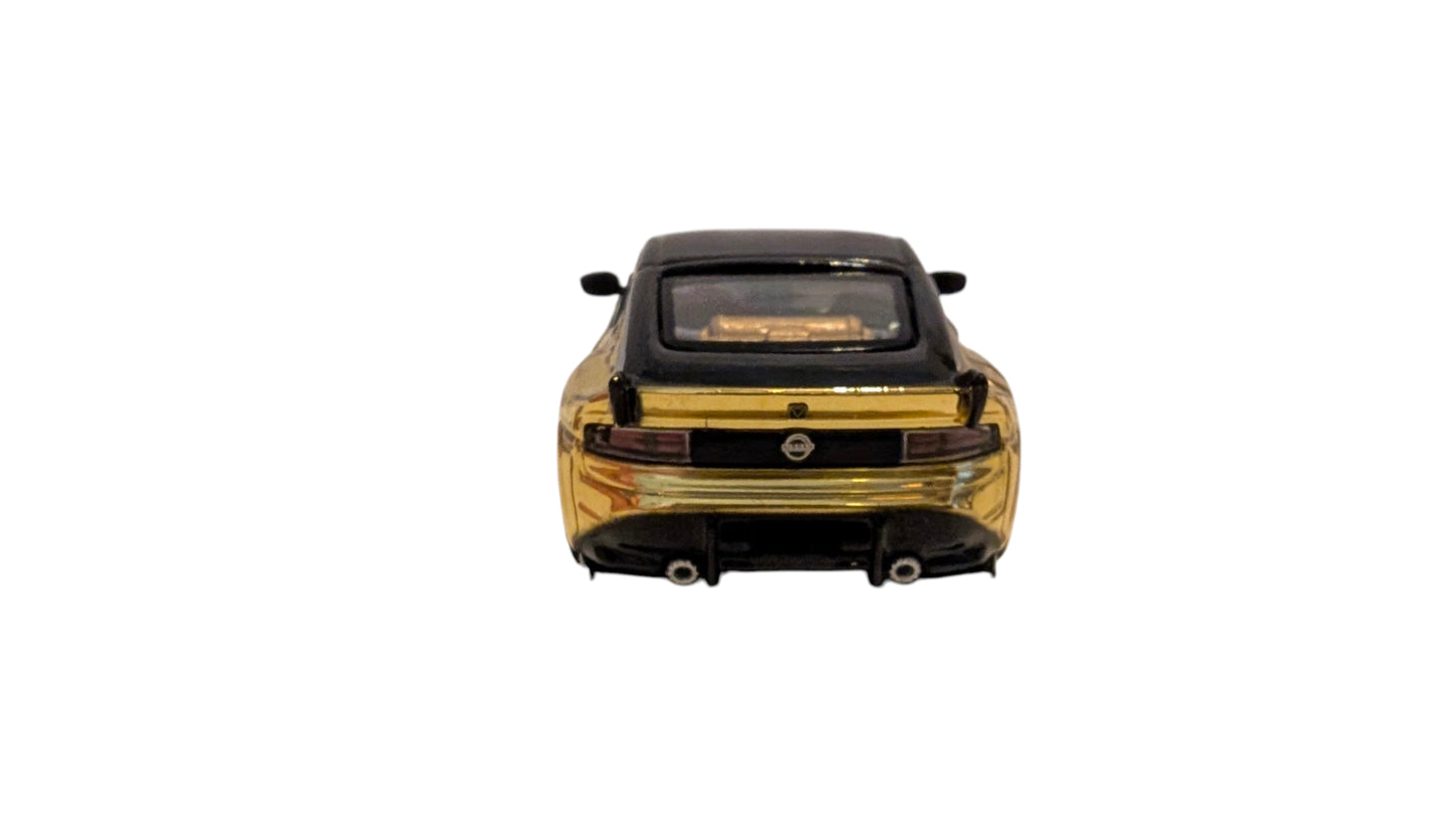 MINI GT Nissan Z VeilSide FFZ400 Gold Chrome 1:64 – Sammlermodell mit OVP