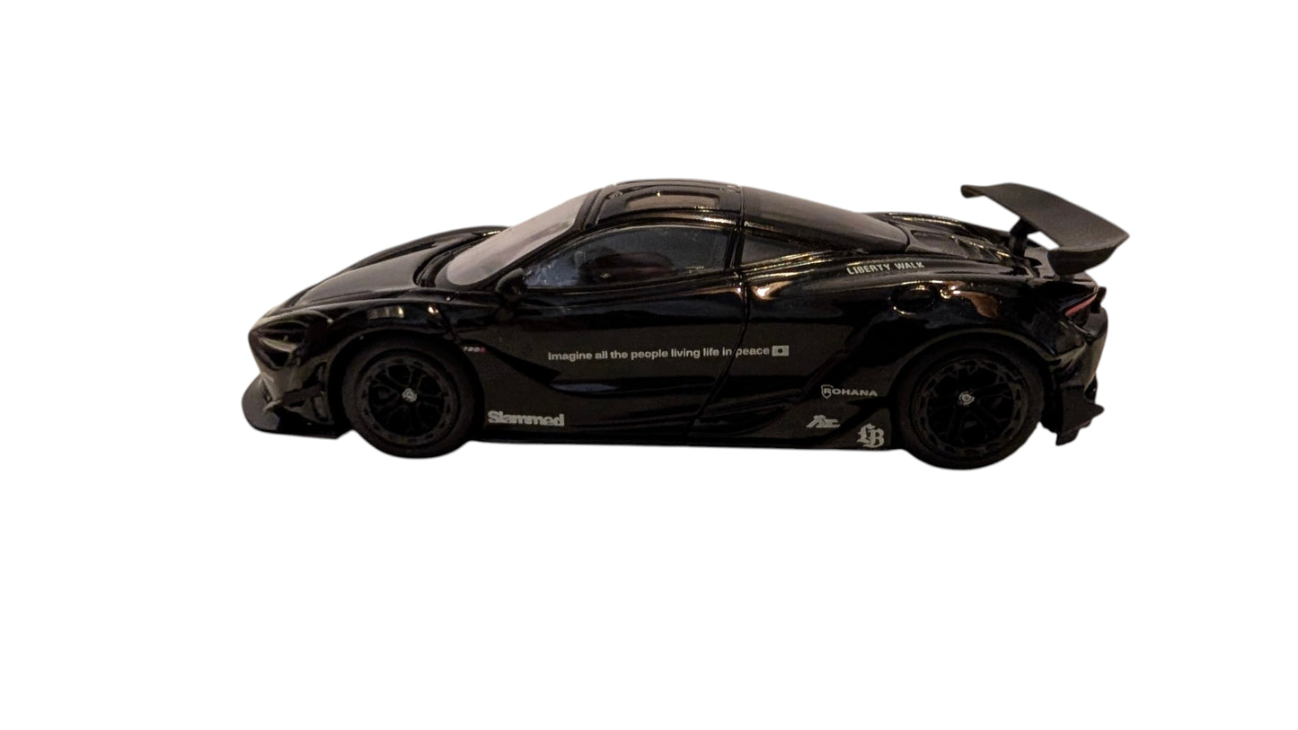 MINI GT McLaren 720S LB★Works Black 1:64 – Liberty Walk – MGT00777-L – OVP