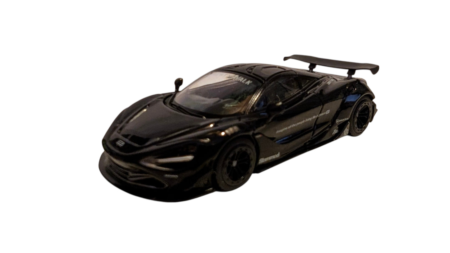 MINI GT McLaren 720S LB★Works Black 1:64 – Liberty Walk – MGT00777-L – OVP