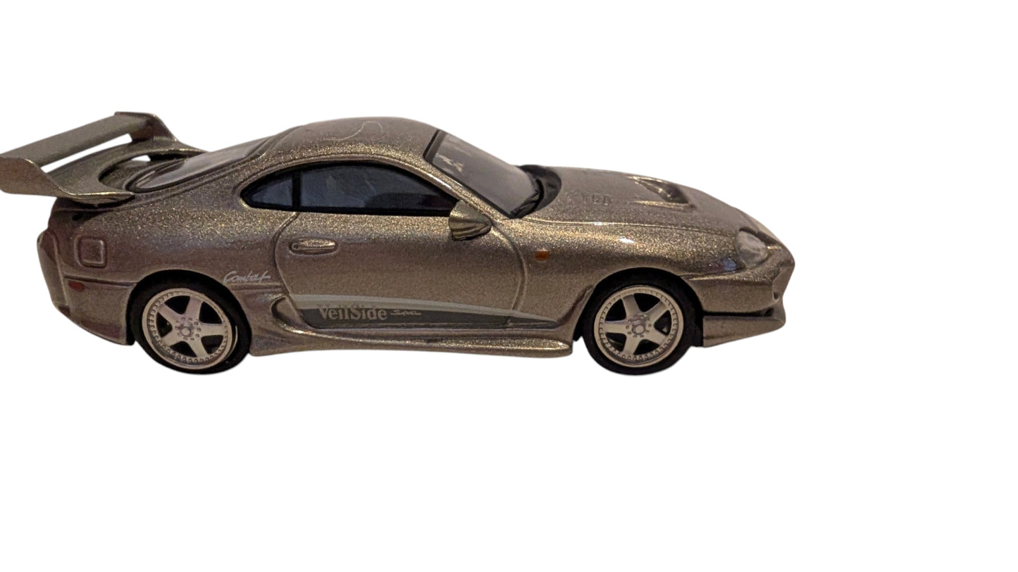 MINI GT Toyota Supra VeilSide Combat V-II Combat Grey 1:64 – JDM – OVP