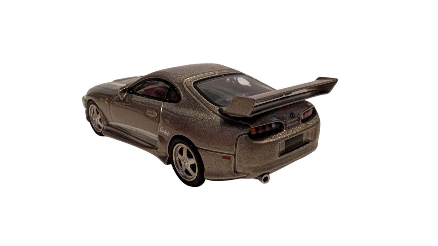 MINI GT Toyota Supra VeilSide Combat V-II Combat Grey 1:64 – JDM – OVP