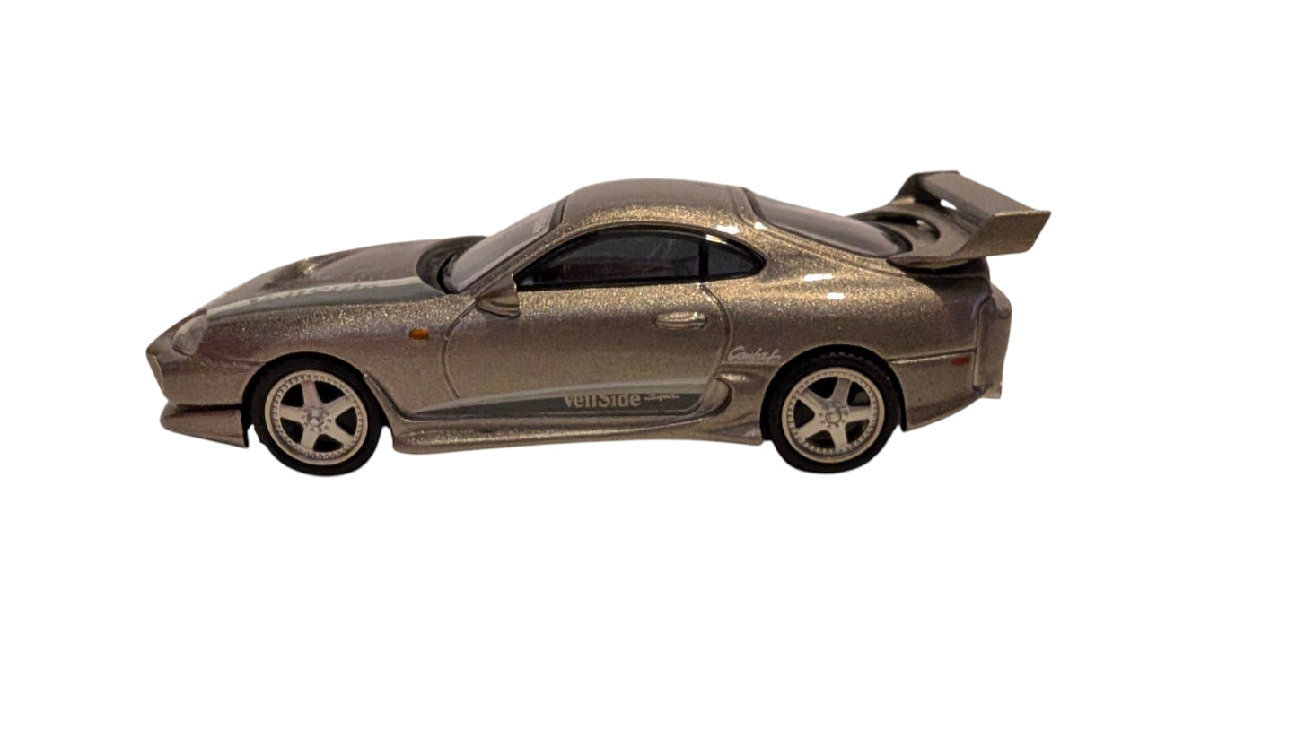 MINI GT Toyota Supra VeilSide Combat V-II Combat Grey 1:64 – JDM – OVP