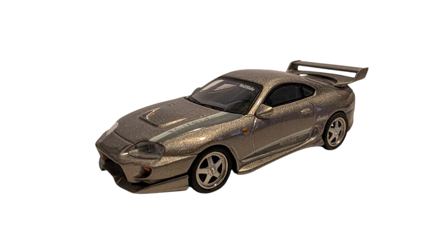 MINI GT Toyota Supra VeilSide Combat V-II Combat Grey 1:64 – JDM – OVP