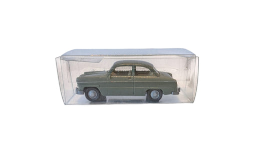 Wiking Ford 12M Taunus 1:87 H0 Grün Oldtimer Modellauto mit Klarsichtbox