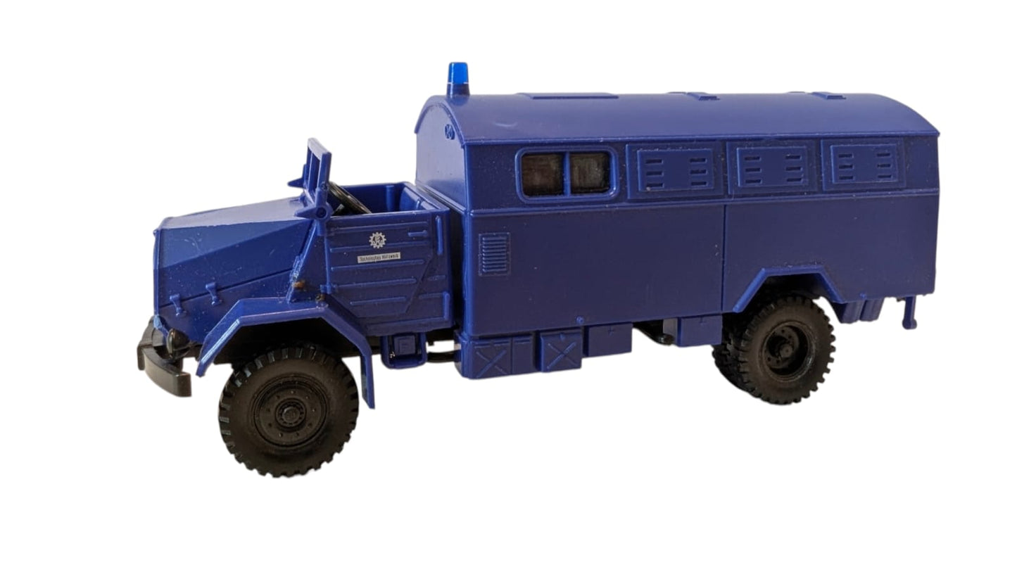 Roco Minitanks THW Gerätewagen / Mannschaftswagen Magirus-Deutz | H0 1:87