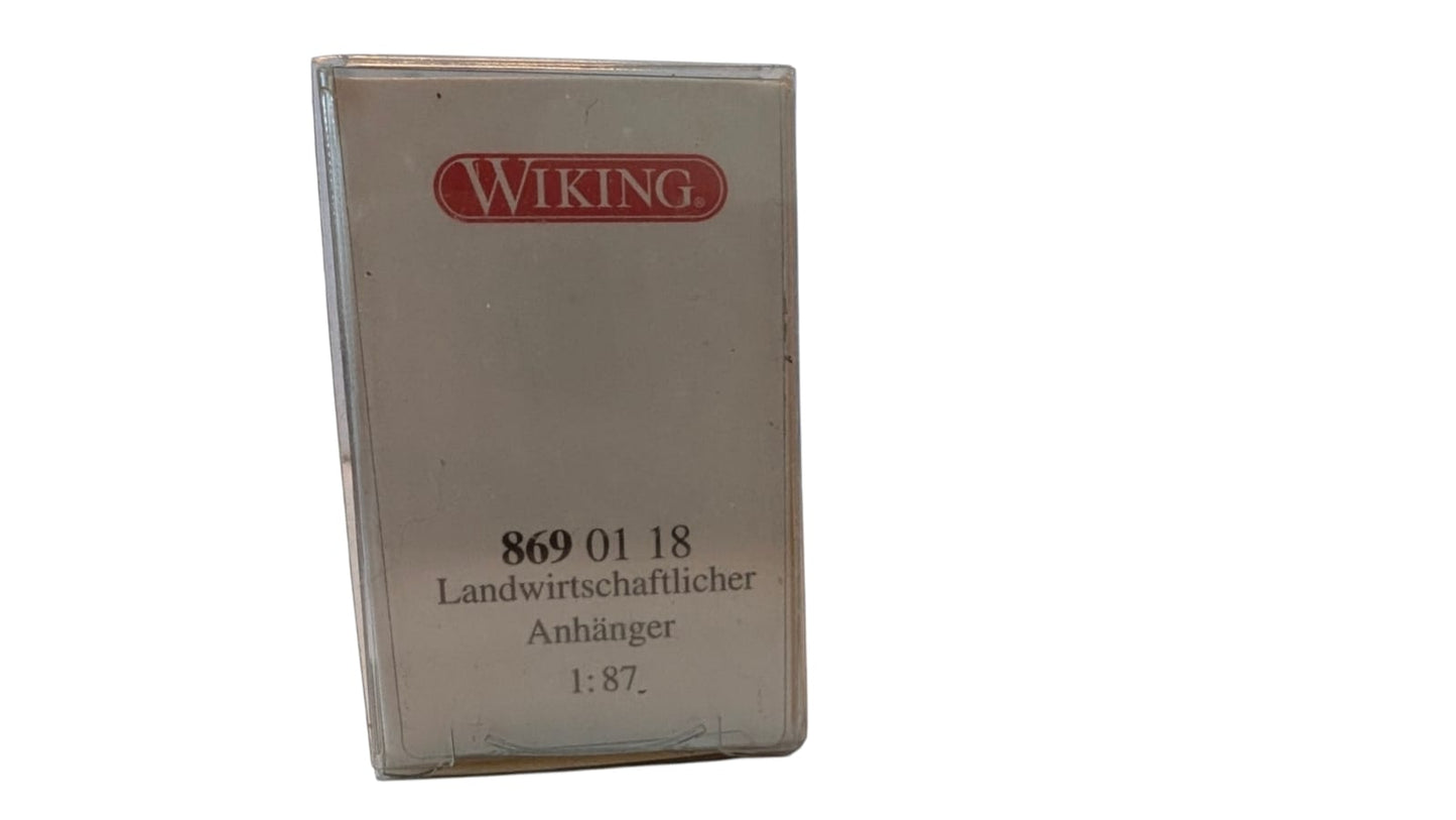 Wiking Landwirtschaftlicher Anhänger | Art.-Nr. 869 01 18 | H0 1:87 | OVP