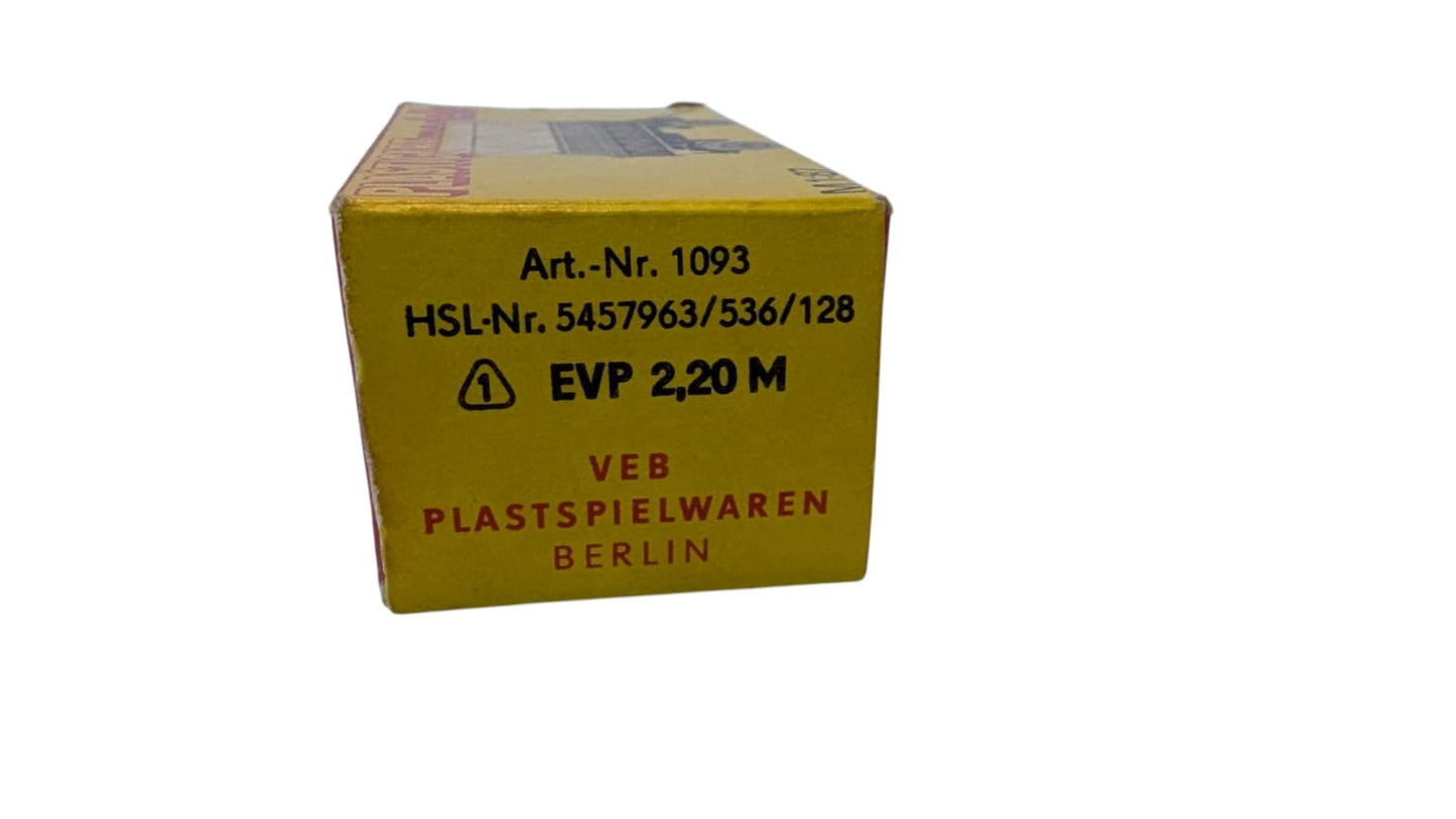 Plasticart Anhänger mit Gitteraufbau | Art.-Nr. 1093 | VEB Plastspielwaren Berlin | H0 1:87 | OVP