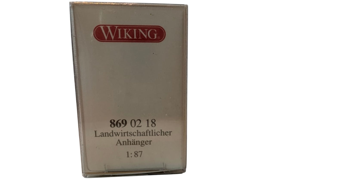 Wiking Landwirtschaftlicher Anhänger 869 02 18 | H0 1:87 | OVP