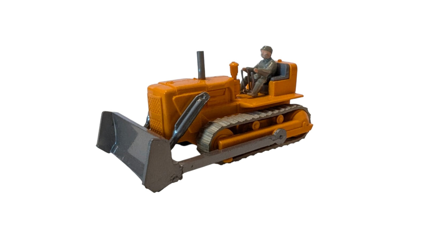 Wiking Planierraupe / Bulldozer mit Fahrer 1:87 (H0)