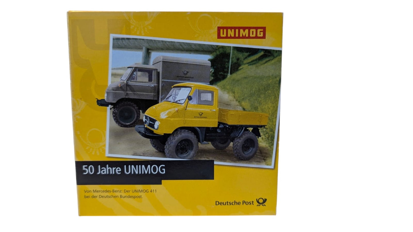 Brekina / Deutsche Post – 50 Jahre UNIMOG Set 1:87 (H0)