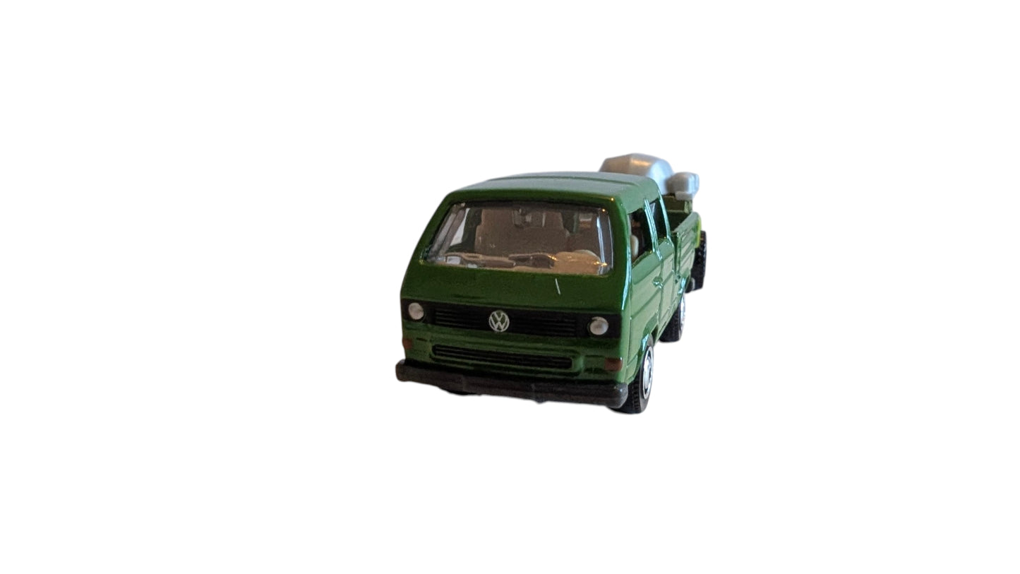 Matchbox Volkswagen T3 Doppelkabine mit Anhänger