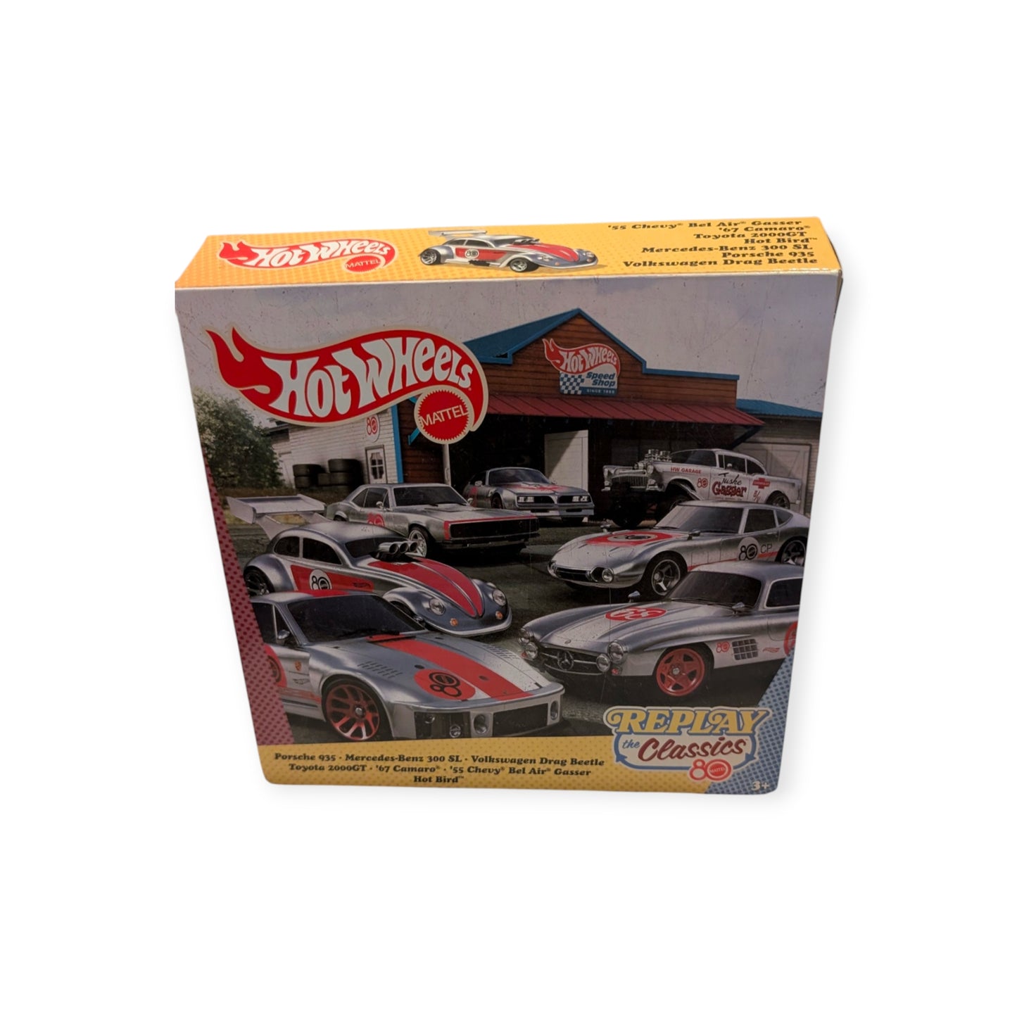 Hot Wheels Replay the Classics – Mattel 80 Jahre Jubiläumsset