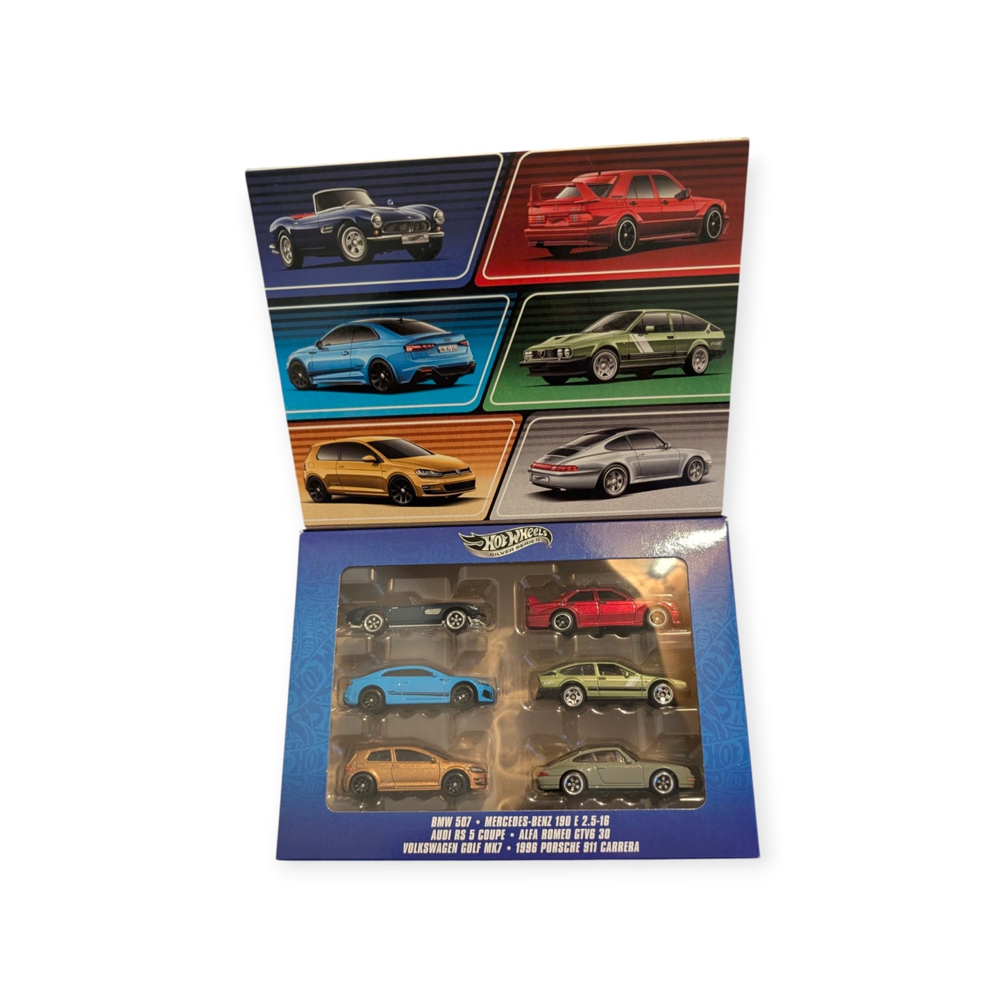 Hot Wheels Silver Series – European Performance Collection (6er Set)