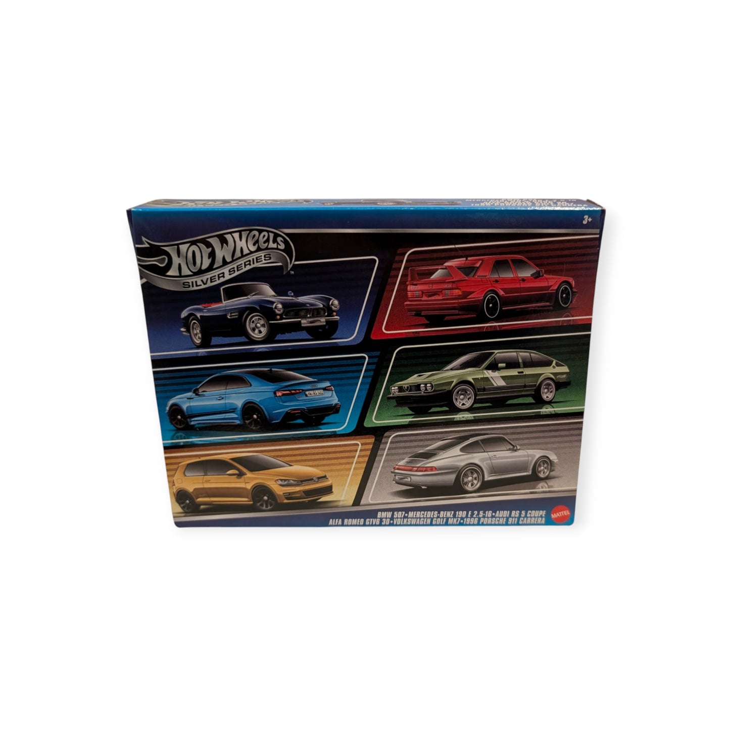 Hot Wheels Silver Series – European Performance Collection (6er Set)