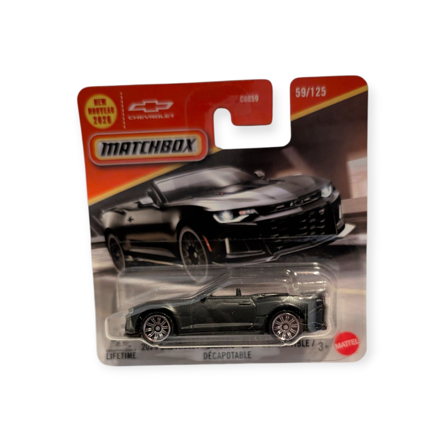Matchbox 2020 Chevrolet Camaro Convertible (59/125) – New Model 2020