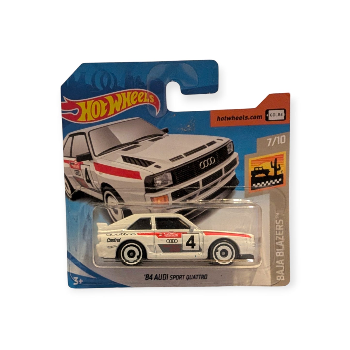 Hot Wheels '84 Audi Sport Quattro – Neu in Originalverpackung