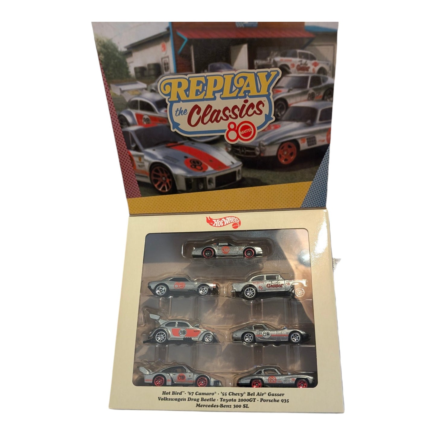 Hot Wheels Replay the Classics – Mattel 80 Jahre Jubiläumsset