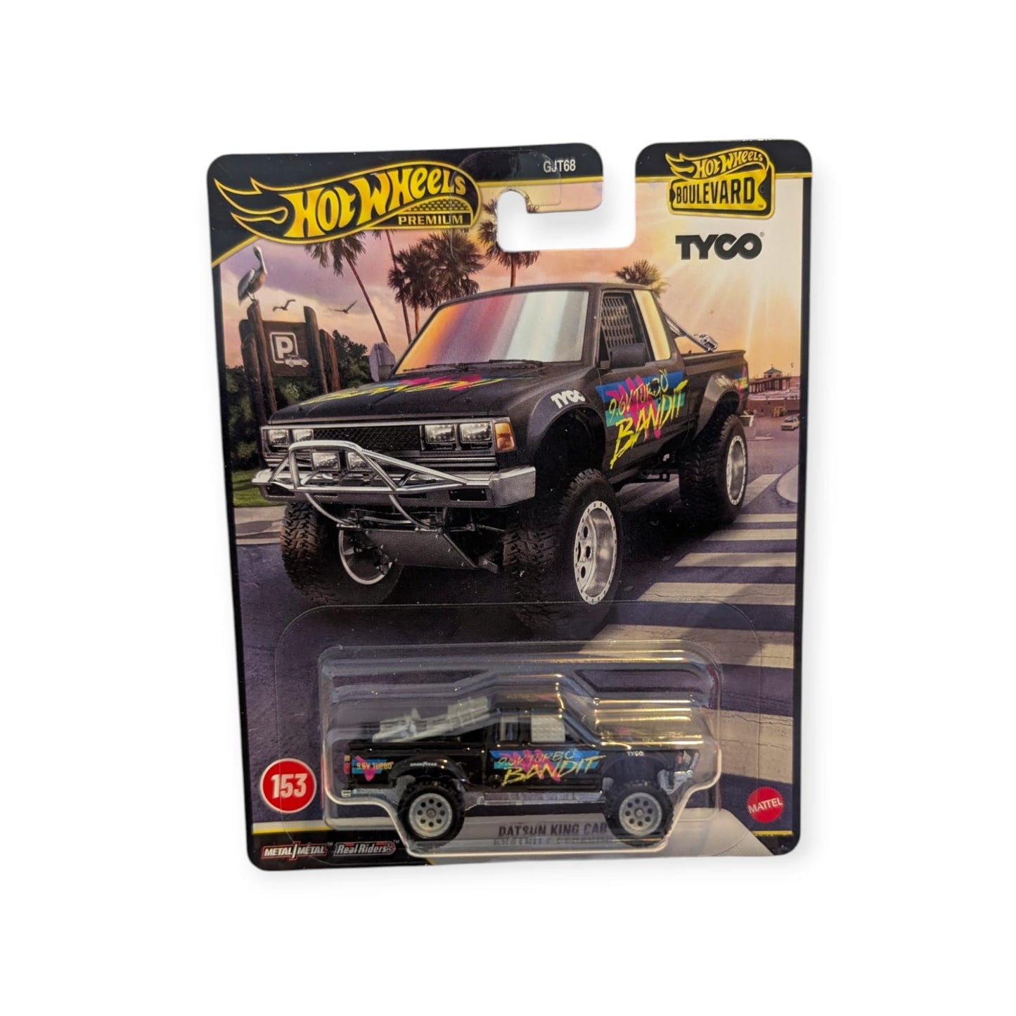 Hot Wheels Boulevard #153 Datsun King Cab Custom – TYCO Edition – Premium Modell