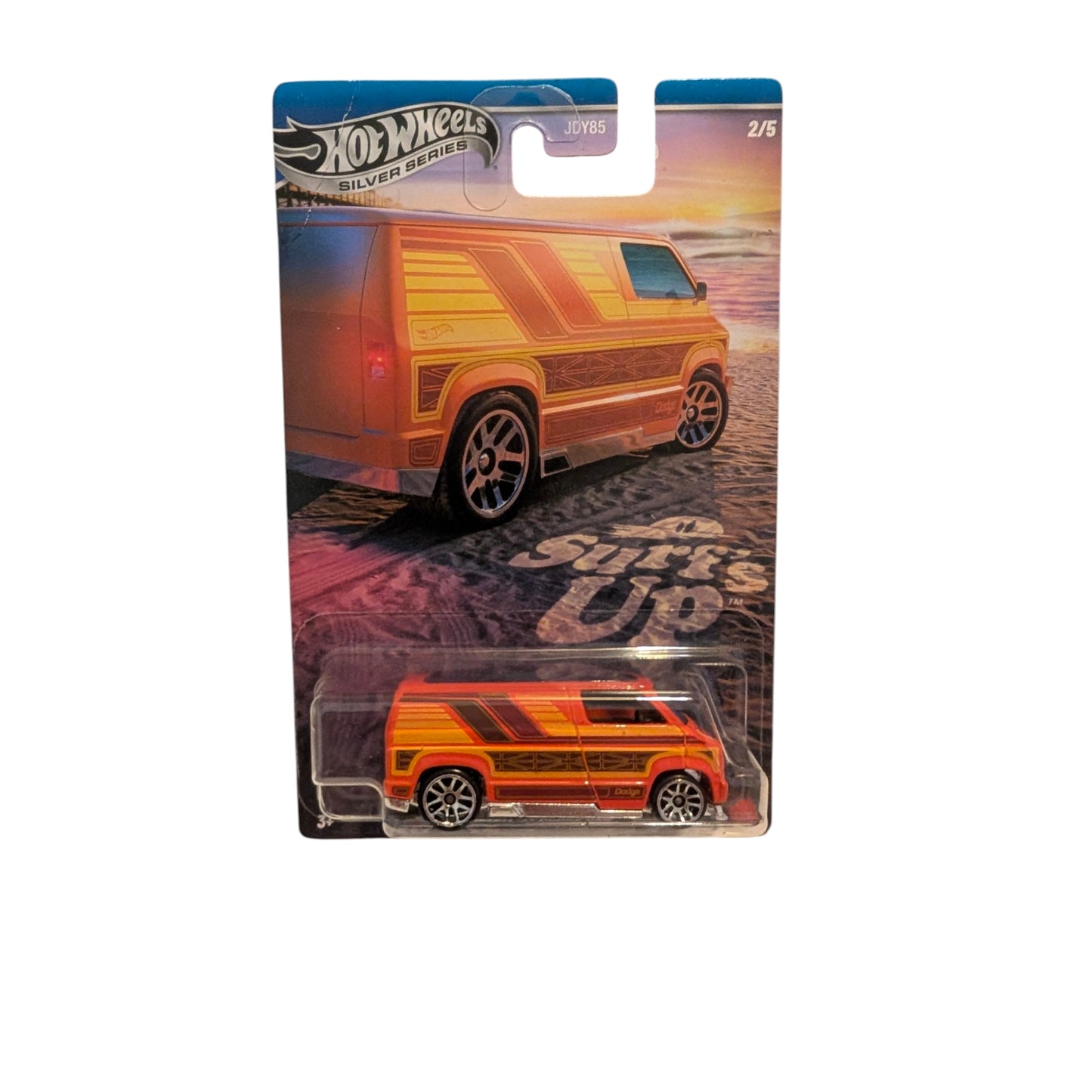 Hot Wheels Silver Series Surf’s Up Custom ’77 Dodge Van JDY85 2/5 – OVP